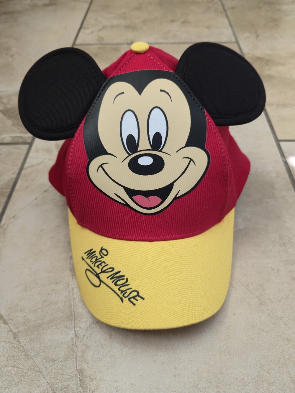 Vintage Mickey Mouse Youth Snapback Hat